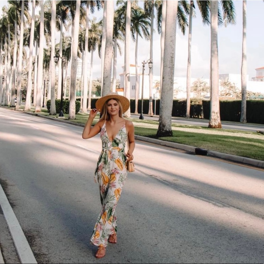 Superdown Kiki Tie Jumpsuit